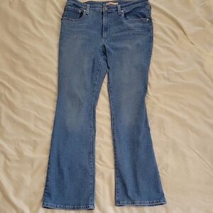 Levi's Light Blue Flare Jeans Size 33